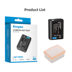 KingMa NP-FW50 1080mAh аккумулятор