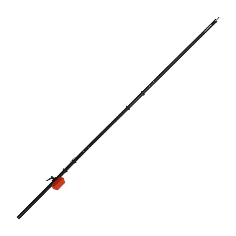 Manfrotto 085B стойка наклонная типа "журавль" стальная черная с колесами