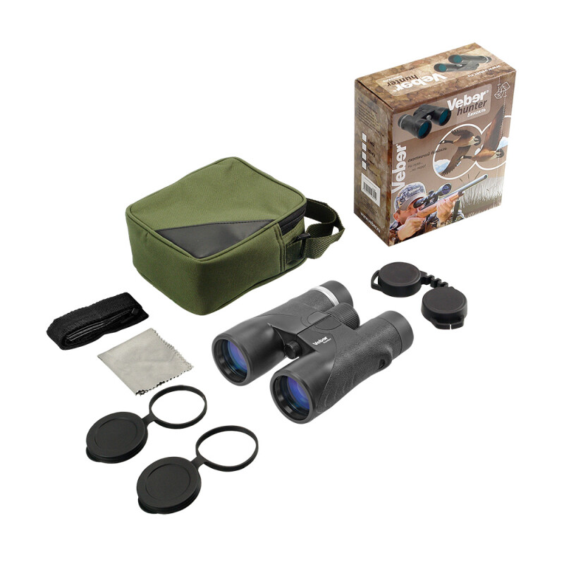 Veber Hunter бинокль 8*42 черный