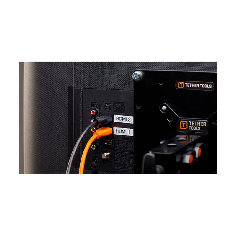 Tether Tools TetherPro HDMI Micro to HDMI 2.0 30см Black [H2D1-BLK] кабель