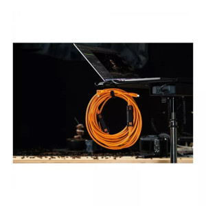 Tether Tools TetherPro Optima 10G USB-C, 9,4м с угловым разъемом Orange [CUC31RTG2-ORG] кабель