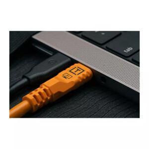 Tether Tools TetherPro Optima 10G USB-C, 3м с прямым разъемом Orange [CUC10G2-ORG] кабель