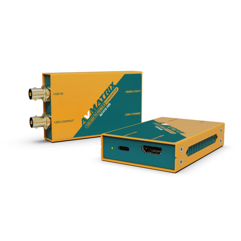 AVMATRIX SC1112-12G 4K60 12G-SDI в HDMI2.0 контроллер