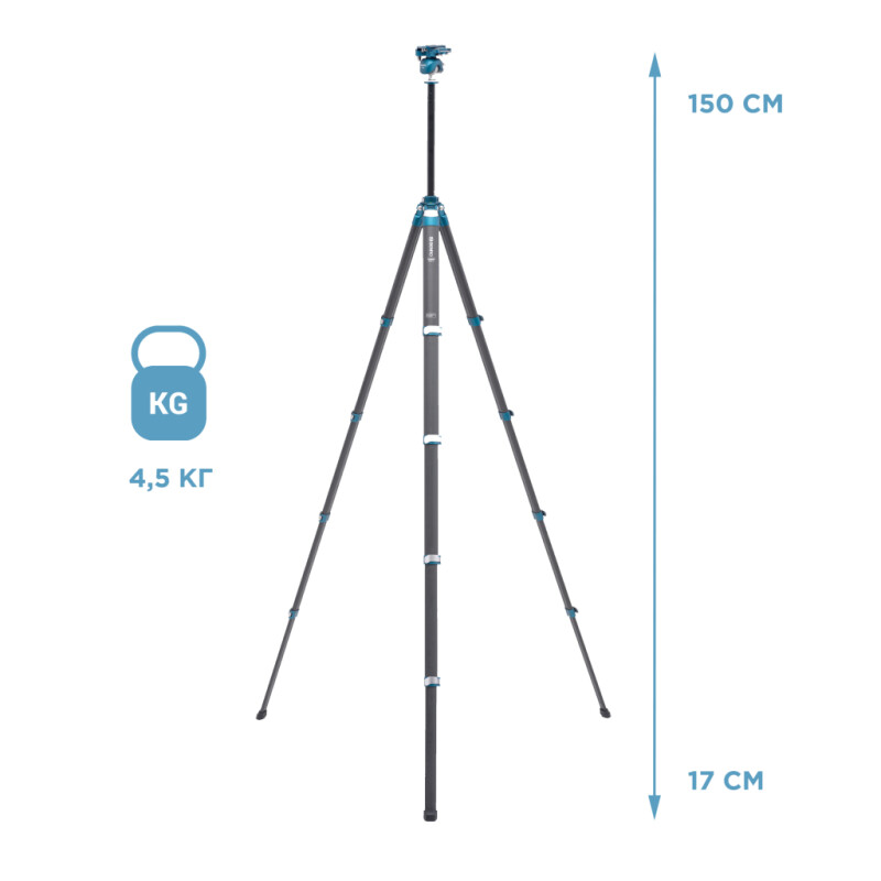 Benro TCBC15FS30 Cyanbird штатив карбоновый c шаровой головой