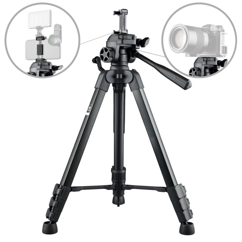 Benro T890+MH2N штатив c фото-видео головой и держателем для смартфона
