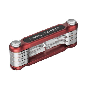 SmallRig x FILM RIOT 4811 7-in-1 Folding Wrench Set Red отвертка складная
