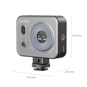 SmallRig 4660 Vibe P96 Pro mini Video Light Black осветитель светодиодный