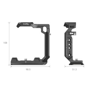 SmallRig 3639 клетка Half Cage для цифровых камер Sony A7IV / A7SIII / A7RIV / A1