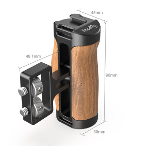 SmallRig 2913 Wooden Mini Side Handle боковая ручка с креплением 1/4”