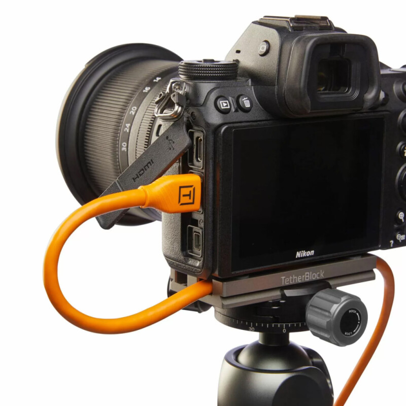 Tether Tools H2D15-ORG TetherPro HDMI Micro to HDMI 4.6m Orange кабель