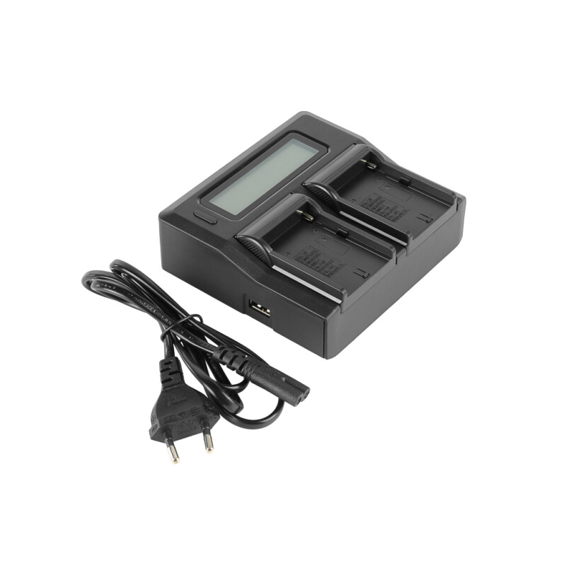 GreenBean DualCharger NPF-LCD зарядное устройство