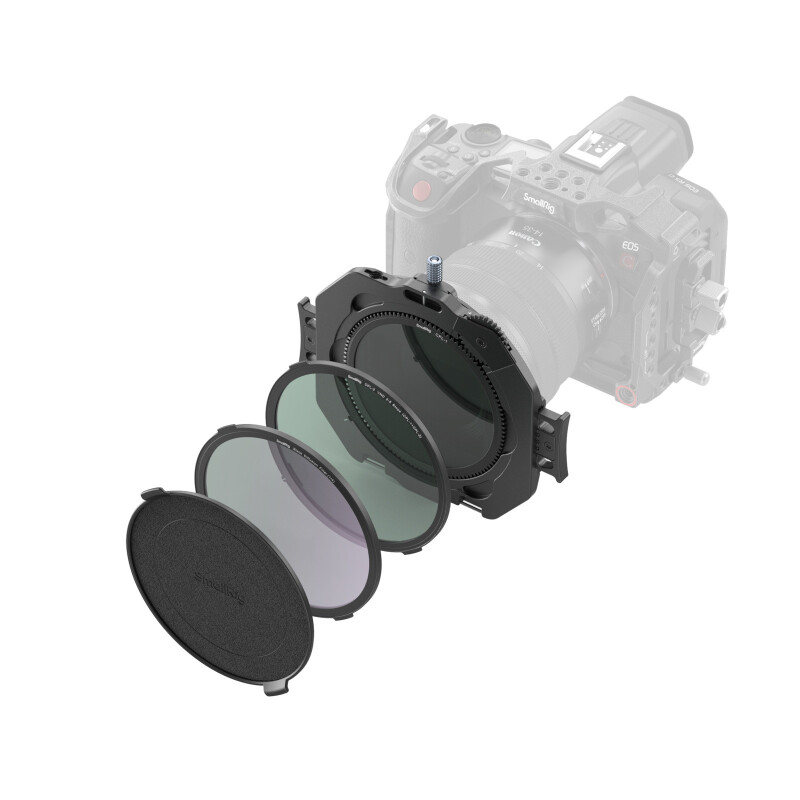 SmallRig 4412 VND Filter Kit Adjustable Clamp комплект магнитный держатель, нейтрально-серый фильтр