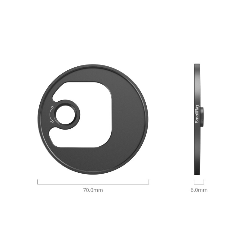 SmallRig 5172 адаптер-переходник резьба 67мм / крепление T-Mount