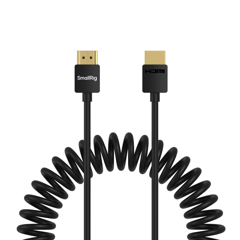 SmallRig 4963 Coiled HDMI Data Cable A to A кабель спиральный 120 см