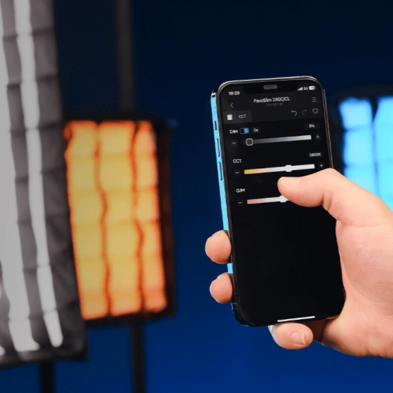 NANLITE PavoSlim 60CL RGBWW/CRMX светодиодная панель