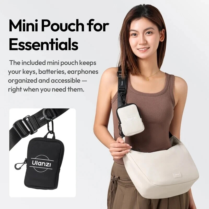 Ulanzi HMN1 Crossbody сумка для камры белая