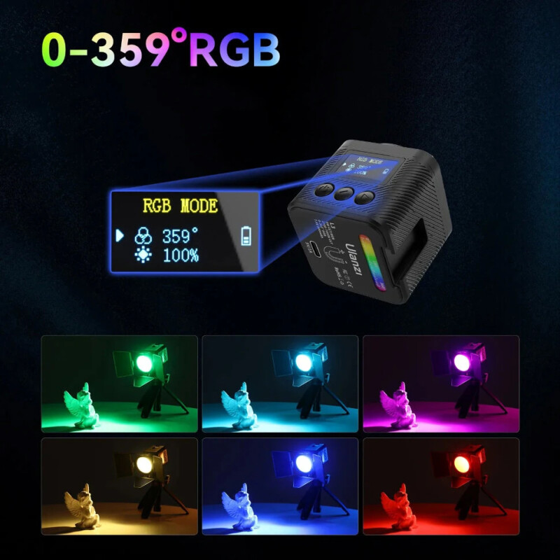 Ulanzi L3 RGB осветитель 5Вт 2700-7000К