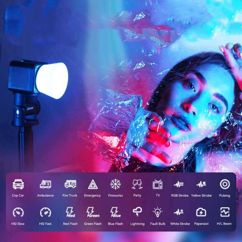 Ulanzi L3 RGB осветитель 5Вт 2700-7000К