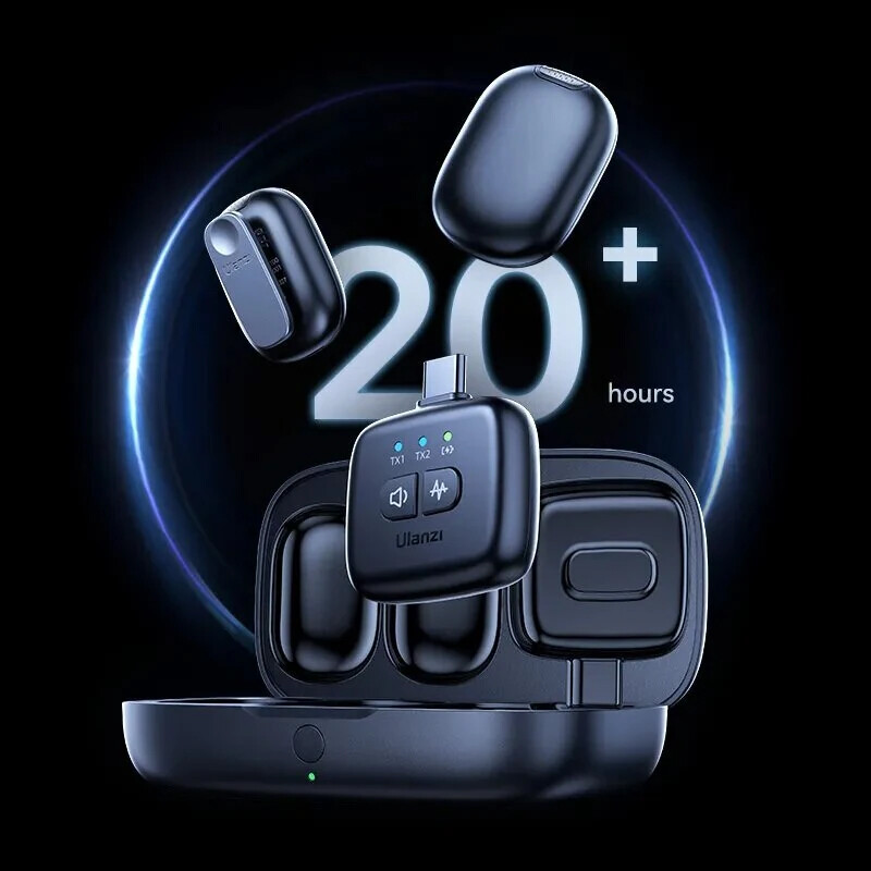 Ulanzi A30 TinyMic радиосистема чёрная