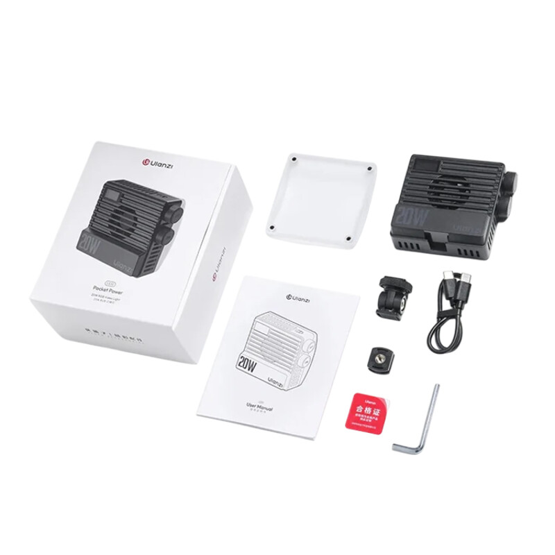 Ulanzi LE20 20W Pocket RGB осветитель 20Вт RGB