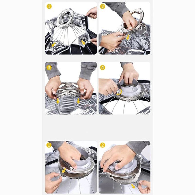 Ulanzi LAS003 Fold D60 софтбокс октобокс 60 см mini с байонетом Bowens