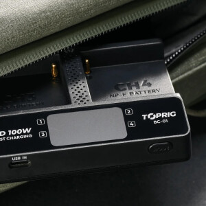 Accsoon TOPRIG BC-01 100W 4-Bay зарядное устройство для NP-F