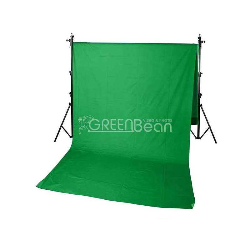 GreenBean Field фон тканевый хромакей зеленый 240х500 см
