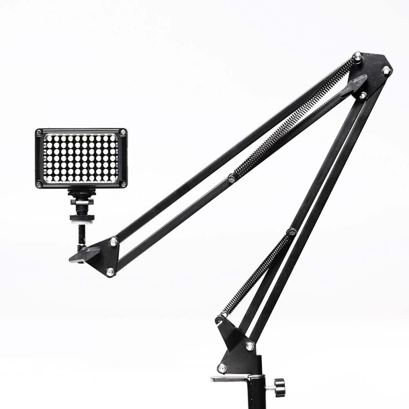 Fotokvant LSS-15 настольный пантограф на струбцине для камер освещения или микрофона