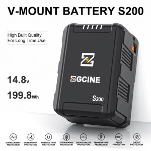 ZGCine ZG-S200 V-mount 199.8 Wh аккумулятор
