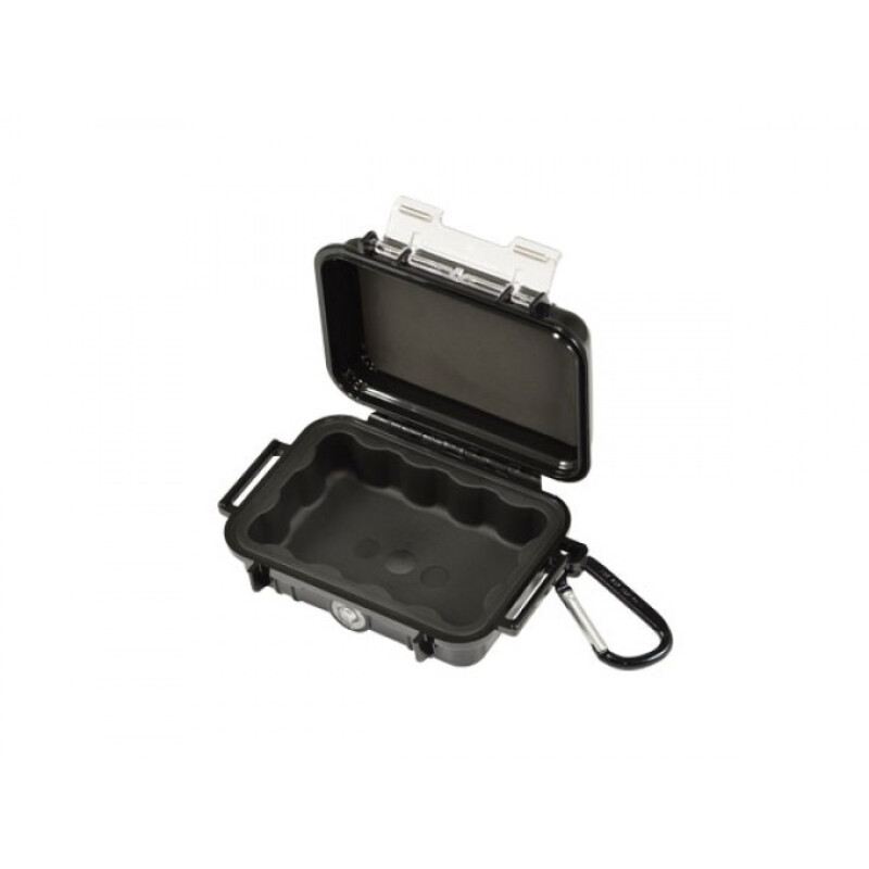 Peli 1010 WL WI-BK BLK защитный кейс черный с вставкой