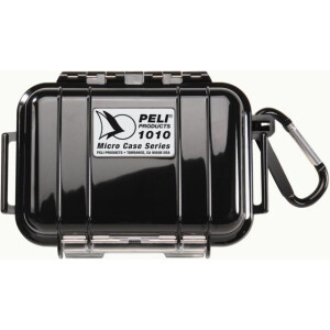 Peli 1010 WL WI-BK BLK защитный кейс черный с вставкой