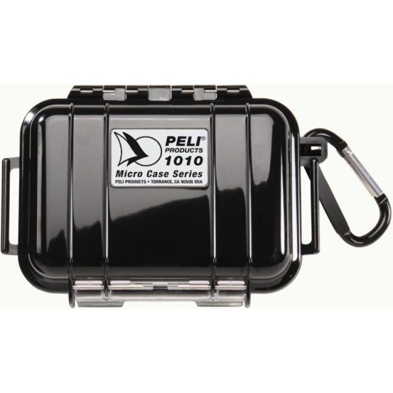Peli 1010 WL WI-BK BLK защитный кейс черный с вставкой