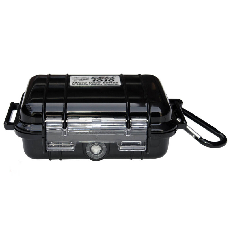 Peli 1010 WL WI-BK BLK защитный кейс черный с вставкой