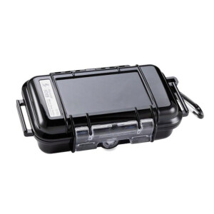 Peli 1015 WL/WI-BK BLACK защитный кейс черный c вставкой