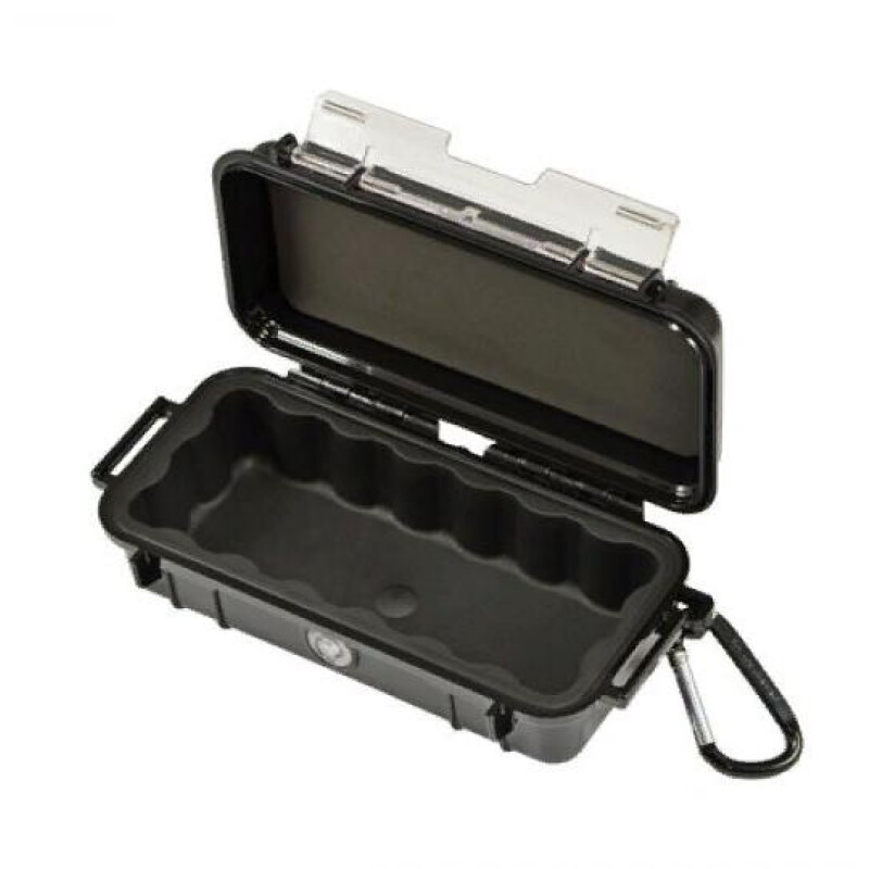 Peli 1030 WL WI-BK BLACK защитный кейс черный с вставкой