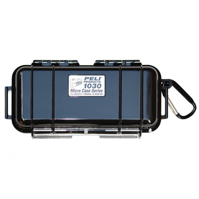 Peli 1030 WL WI-BK BLACK защитный кейс черный с вставкой