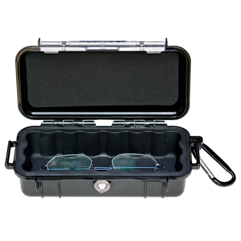 Peli 1030 WL WI-BK BLACK защитный кейс черный с вставкой