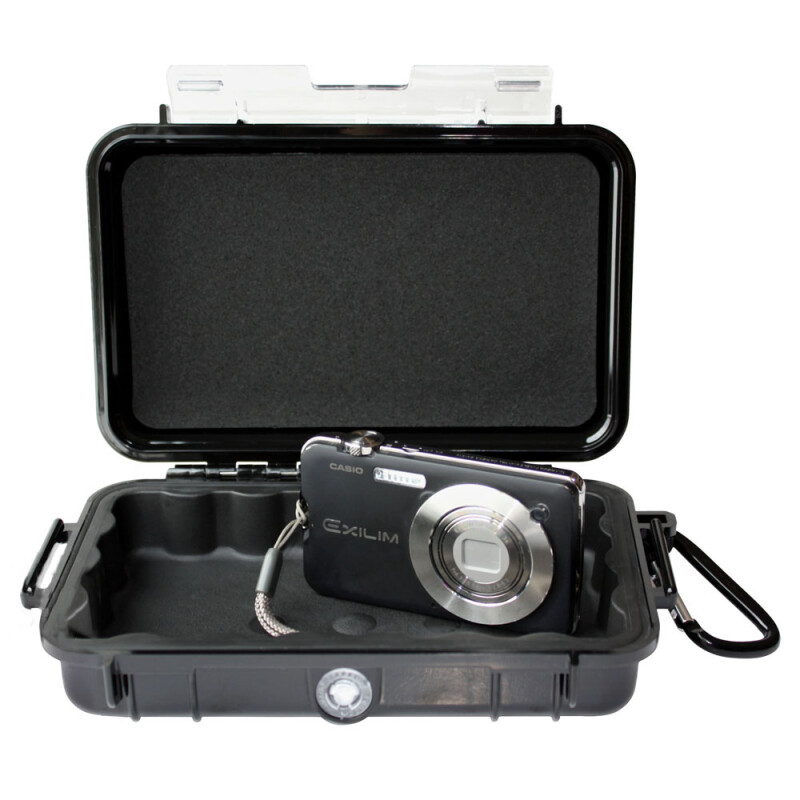 Peli 1040 WL WI-BK BLACK PELI защитный кейс черный с вставкой