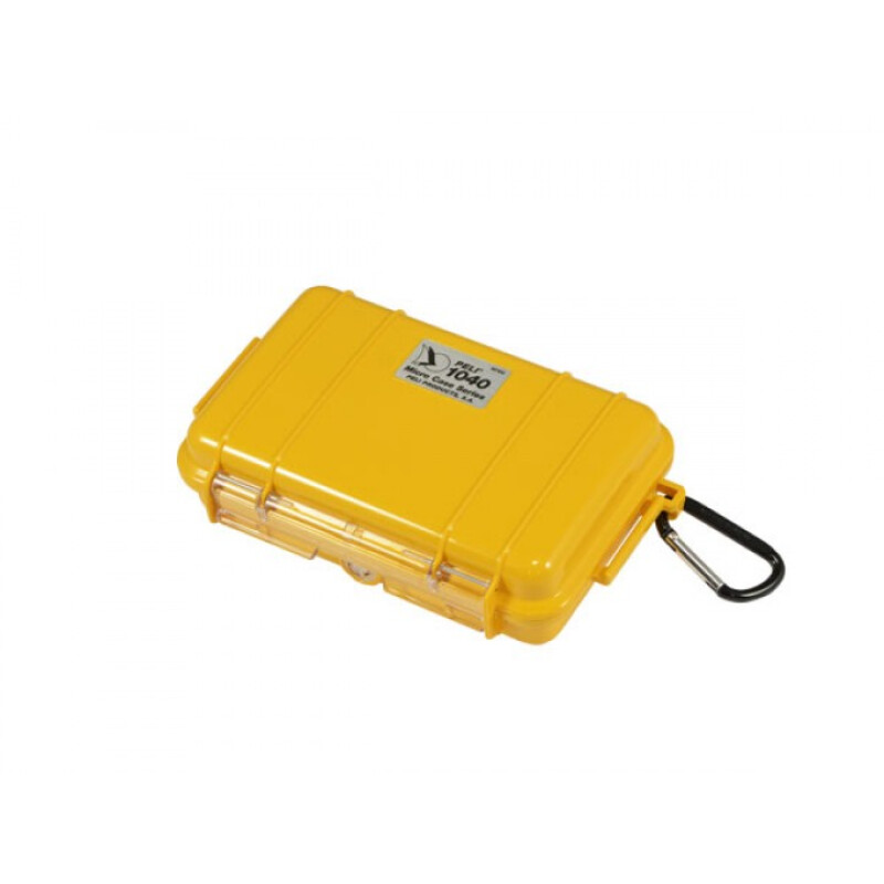 Peli 1040 WL WI-BK YW защитный кейс желтый с вставкой