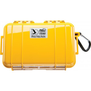 Peli 1040 WL WI-BK YW защитный кейс желтый с вставкой