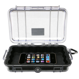 Pelican 1040 WL/WI-BK CLEAR защитный кейс прозрачный