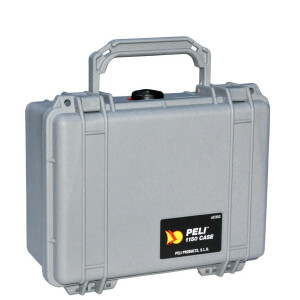 Peli 1150NF WL/NF SILVR защитный кейс серый без поропласта