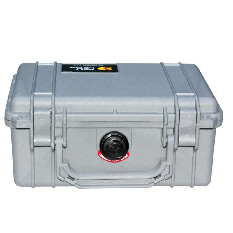 Peli 1150NF WL/NF SILVR защитный кейс серый без поропласта