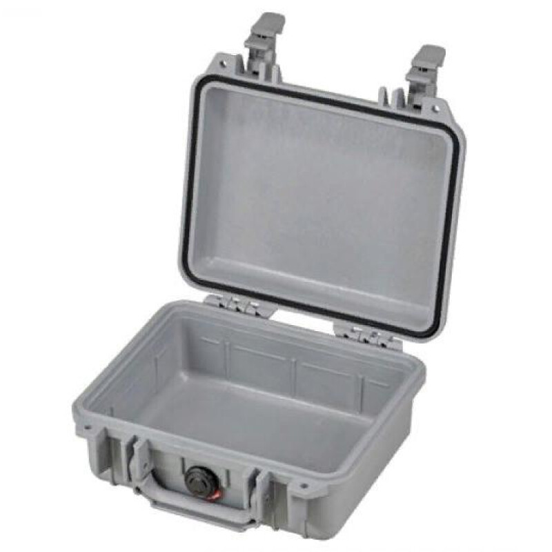 Peli 1200NF WL/NF SILVR защитный кейс серый без поропласта
