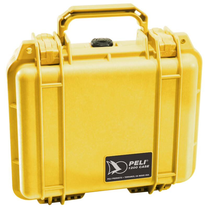 Peli 1200NF WL/NF YELLW защитный кейс желтый без поропласта