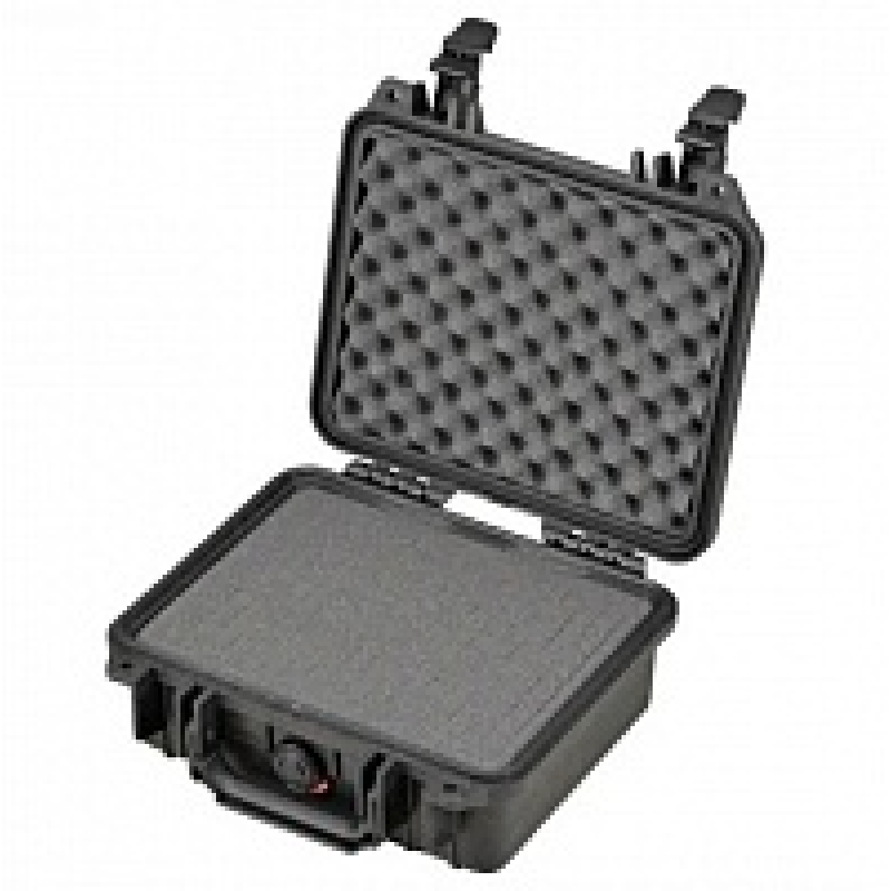 Peli 1200 WL/WF BLACK защитный кейс черный с поропластом