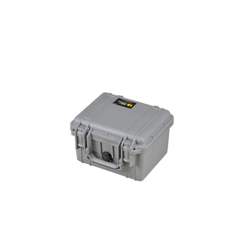 Peli 1300NF WL/NF SILVER защитный кей серый без поропласта