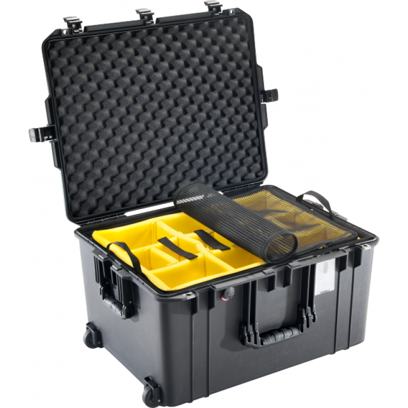 Peli 1637AirWD WL/WD BLACK PB защитный кейс черный с мягкими перегородками