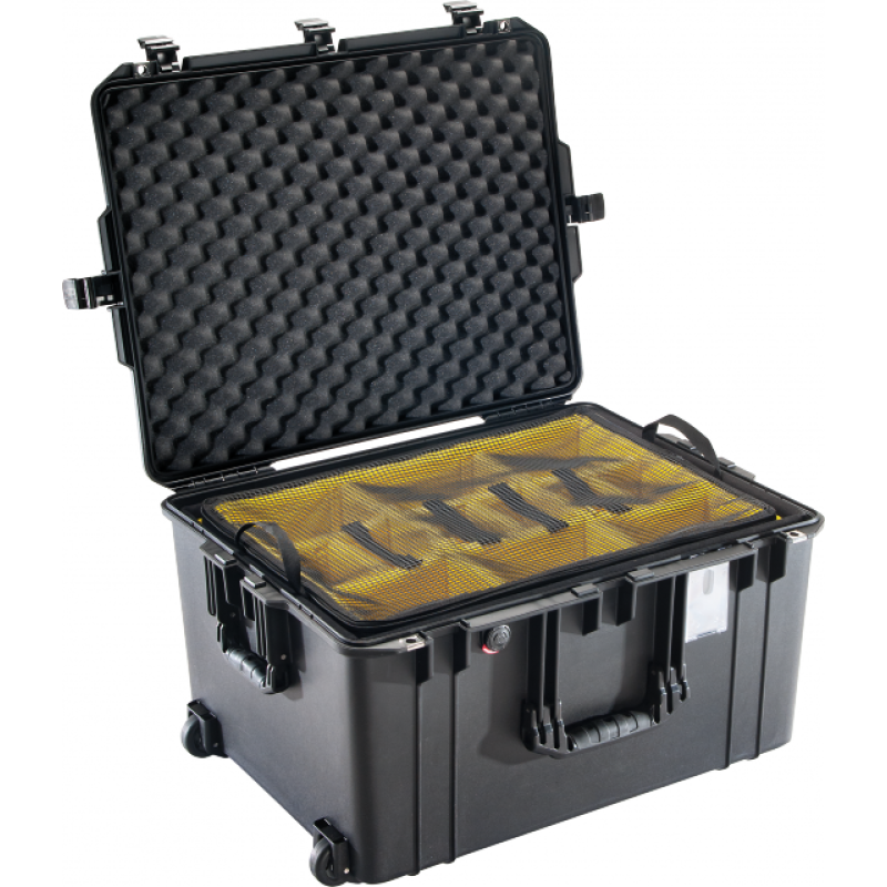 Peli 1637AirWD WL/WD BLACK PB защитный кейс черный с мягкими перегородками