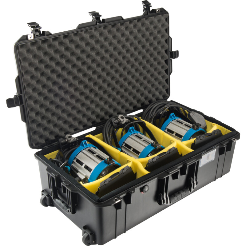 Peli 1615AirWD WL/WD BLACK PB защитный кейс черный с мягкими перегородками